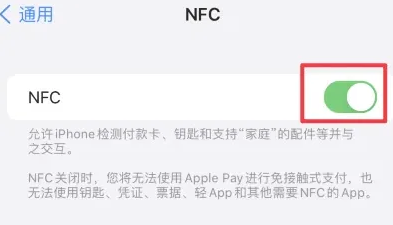 城中苹果维修服务分享iPhone15NFC功能开启方法 