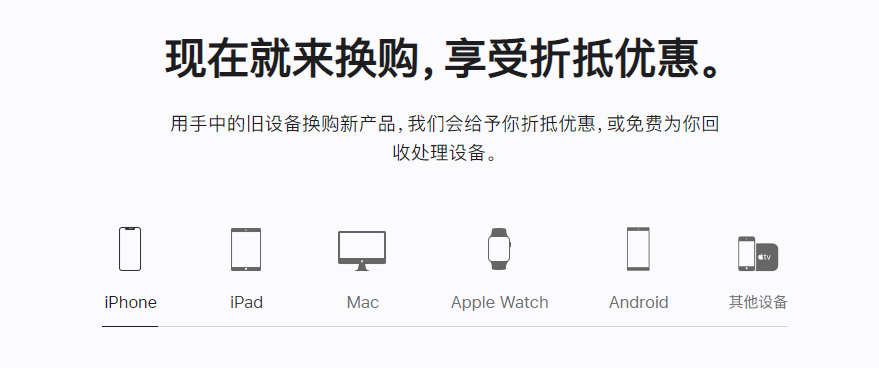 城中苹果手机维修分享iPhone以旧换新的去处 